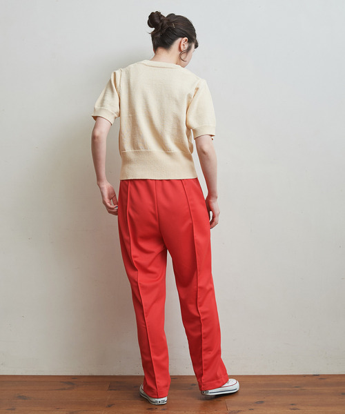 美品　人気完売品　CHILD WOMAN 半袖プルオーバー•ニット•セーター CHILD WOMAN（チャイルドウーマン）の「40/2強撚綿すかし編み