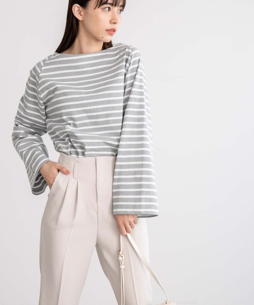 fifth（フィフス）の「ハイウエストテーパードパンツ（その他パンツ・レディース・ブラック/アイボリー・M/L/S）」の10枚目の写真