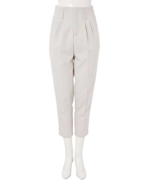 fifth（フィフス）の「ハイウエストテーパードパンツ（その他パンツ・レディース・ブラック/アイボリー・M/L/S）」の4枚目の写真