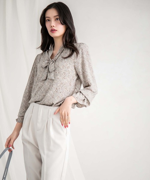 fifth（フィフス）の「ハイウエストテーパードパンツ（その他パンツ・レディース・ブラック/アイボリー・M/L/S）」の16枚目の写真