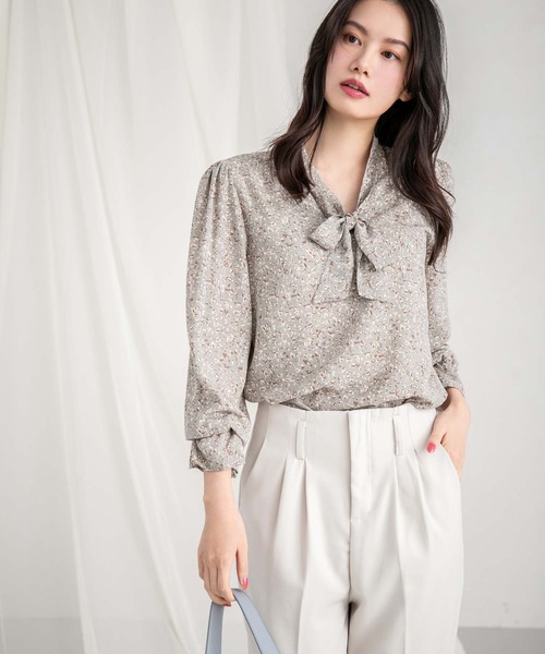 fifth（フィフス）の「ハイウエストテーパードパンツ（その他パンツ・レディース・ブラック/アイボリー・M/L/S）」の19枚目の写真