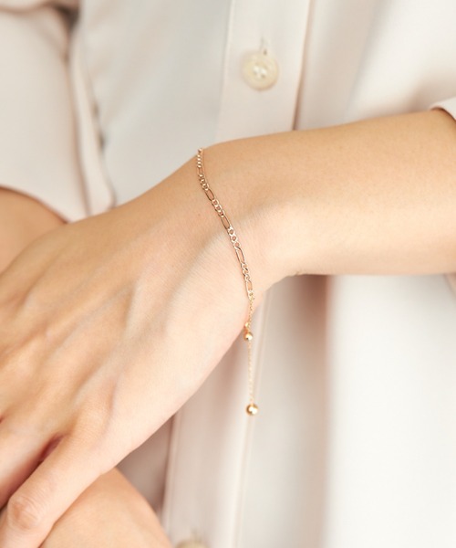 ブレスレットチェーン　フィガロ