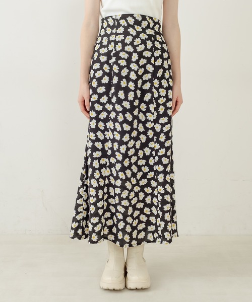 OLIVE des OLIVE（オリーブデオリーブ）の「ゆらゆらマーメイドスカート（スカート・レディース・ブラック/オフホワイト/ミント・FREE）」の22枚目の写真