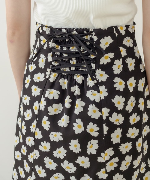 OLIVE des OLIVE（オリーブデオリーブ）の「ゆらゆらマーメイドスカート（スカート・レディース・ブラック/オフホワイト/ミント・FREE）」の18枚目の写真