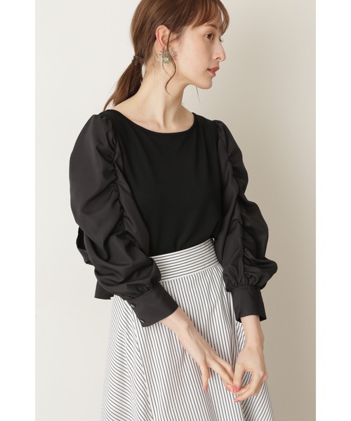 JILL STUART(ジルスチュアート)の「◆ダランカットソー(Tシャツ/カットソー・レディース・ブラック/ベージュ・FREE)」の17枚目の写真