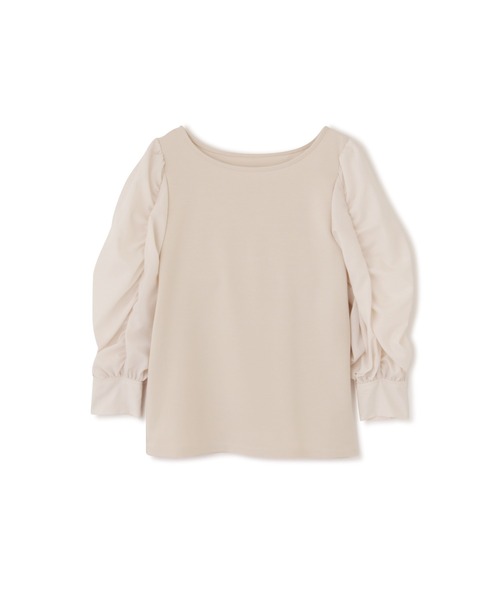 JILL STUART(ジルスチュアート)の「◆ダランカットソー(Tシャツ/カットソー・レディース・ブラック/ベージュ・FREE)」の4枚目の写真