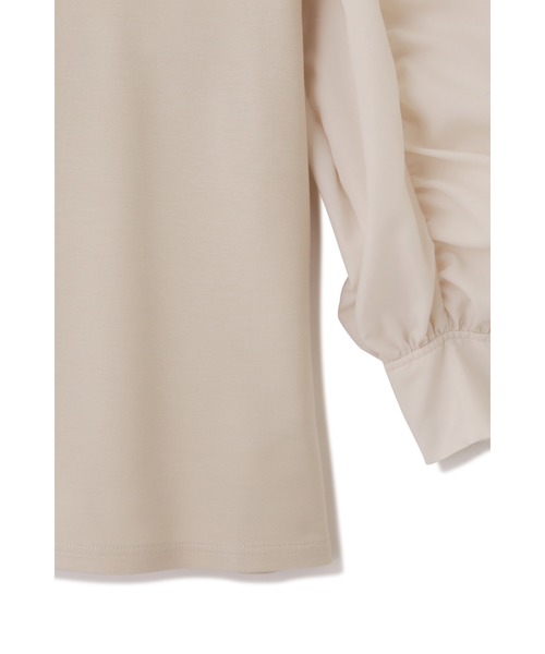 JILL STUART(ジルスチュアート)の「◆ダランカットソー(Tシャツ/カットソー・レディース・ブラック/ベージュ・FREE)」の8枚目の写真