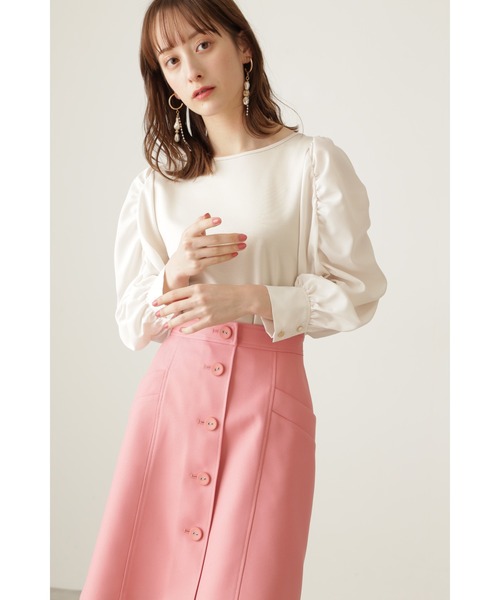 JILL STUART(ジルスチュアート)の「◆ダランカットソー(Tシャツ/カットソー・レディース・ブラック/ベージュ・FREE)」の3枚目の写真