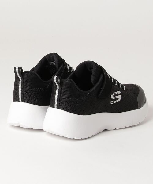 SKECHERS（スケッチャーズ）の「SKECHERS/スケッチャーズ DYNAMIGHT RALLY RACER ダイナマイト ラリーレーサー ゴム紐 ベルクロ 軽量 メッシュ 衝撃吸収 81301L（スニーカー・キッズ・パープル/ブルー/ブラック・17.0cm/19.0cm/21.0cm/18.0cm/22.0cm/20.0cm）」の4枚目の写真