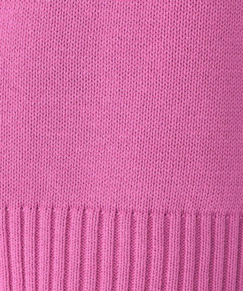 studio CLIP（スタディオクリップ）の「5ゲージアウトリンキングニットプルオーバー（ニット/セーター・レディース・オフホワイト/ピンク・FREE）」の18枚目の写真