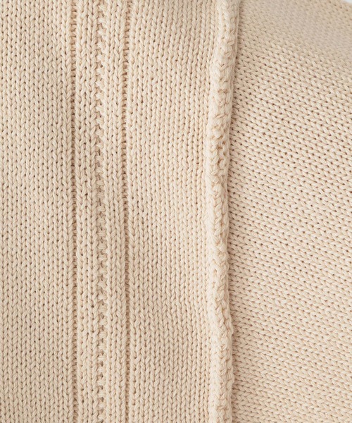 studio CLIP（スタディオクリップ）の「5ゲージアウトリンキングニットプルオーバー（ニット/セーター・レディース・オフホワイト/ピンク・FREE）」の17枚目の写真