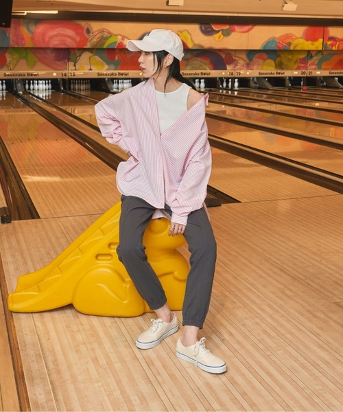 オーバーサイズレギュラーカラーシャツ