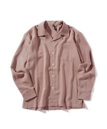 「INASTUDIOS SELECT」ルーズフィット オープンカラーシャツ トップス レディース