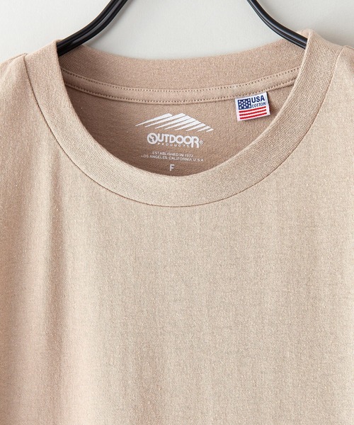 OUTDOOR PRODUCTS APPAREL(アウトドアプロダクツアパレル)の「USAコットン フォトバックプリントワンピース ビッグシルエット(ワンピース・レディース・ホワイト/ベージュ/ブラック/カーキ・FREE)」の9枚目の写真