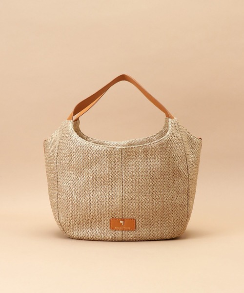 Samantha Thavasa（サマンサタバサ）の「Pomme d'espoir ポムディスポワール メッシュバルーントートバッグ 小サイズ（トートバッグ・レディース・ブラック/ホワイト/アイボリー・FREE）」の3枚目の写真