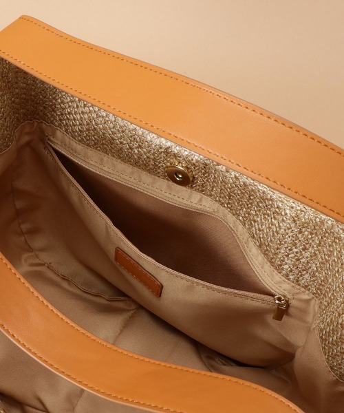 Samantha Thavasa（サマンサタバサ）の「Pomme d'espoir ポムディスポワール メッシュバルーントートバッグ 小サイズ（トートバッグ・レディース・ブラック/ホワイト/アイボリー・FREE）」の12枚目の写真