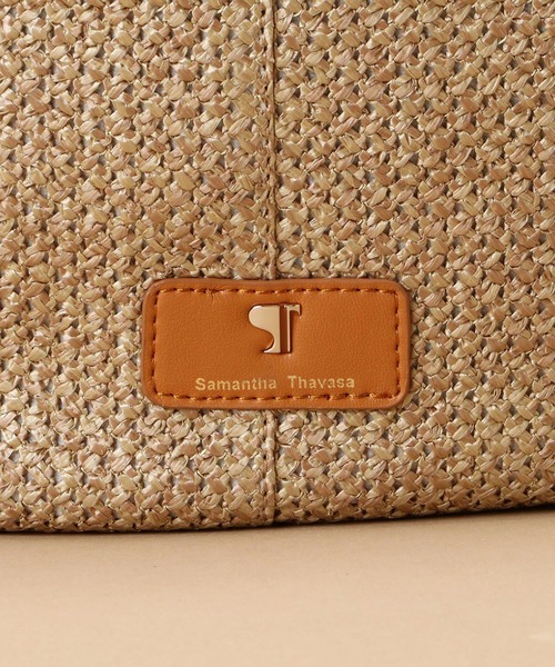 Samantha Thavasa（サマンサタバサ）の「Pomme d'espoir ポムディスポワール メッシュバルーントートバッグ 小サイズ（トートバッグ・レディース・ブラック/ホワイト/アイボリー・FREE）」の13枚目の写真