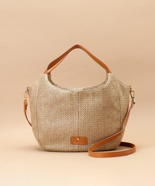 Samantha Thavasa（サマンサタバサ）の「Pomme d'espoir ポムディスポワール メッシュバルーントートバッグ 小サイズ（トートバッグ・レディース・ブラック/ホワイト/アイボリー・FREE）」の14枚目の写真