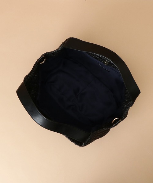 Samantha Thavasa（サマンサタバサ）の「Pomme d'espoir ポムディスポワール メッシュバルーントートバッグ 小サイズ（トートバッグ・レディース・ブラック/ホワイト/アイボリー・FREE）」の17枚目の写真