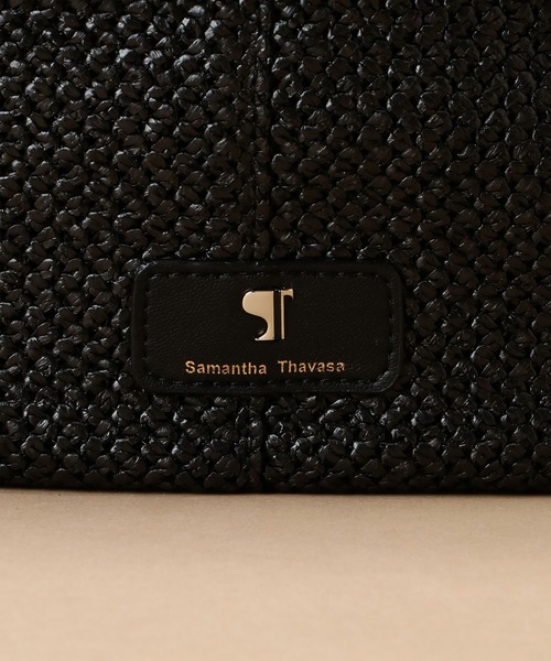 Samantha Thavasa（サマンサタバサ）の「Pomme d'espoir ポムディスポワール メッシュバルーントートバッグ 小サイズ（トートバッグ・レディース・ブラック/ホワイト/アイボリー・FREE）」の19枚目の写真