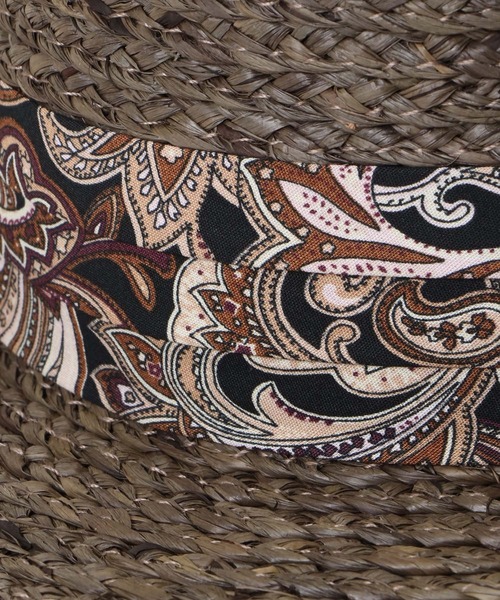 ikka（イッカ）の「ラフィアブレードハット（ハット・メンズ・ブラウン/グレー・FREE）」の14枚目の写真