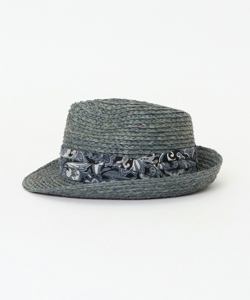 ikka（イッカ）の「ラフィアブレードハット（ハット・メンズ・ブラウン/グレー・FREE）」の3枚目の写真