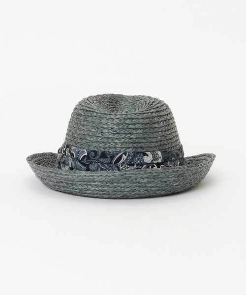 ikka（イッカ）の「ラフィアブレードハット（ハット・メンズ・ブラウン/グレー・FREE）」の4枚目の写真
