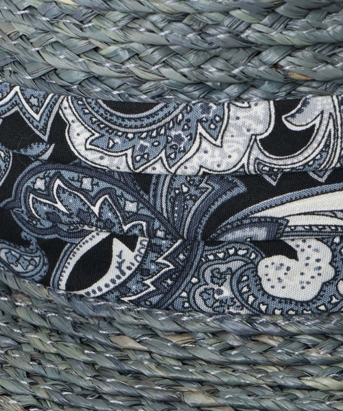 ikka（イッカ）の「ラフィアブレードハット（ハット・メンズ・ブラウン/グレー・FREE）」の9枚目の写真