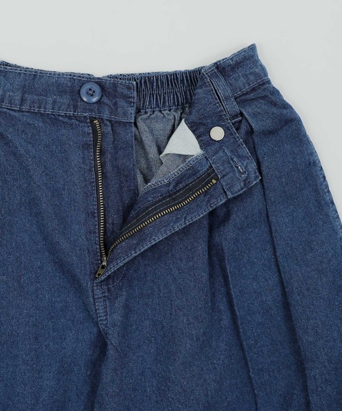 Fashion Letter（ファッションレター）の「ルーズシルエットアラジンデニムパンツ（デニムパンツ・レディース・ブルー/ワンウォッシュ・M/L/LL/3L/4L）」の15枚目の写真