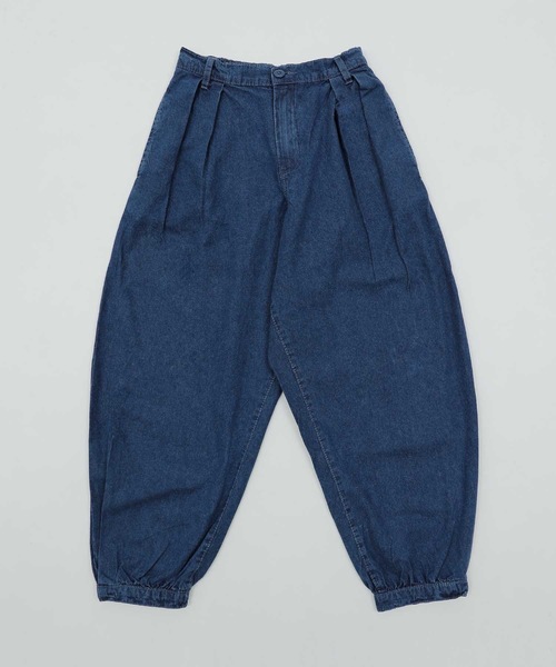 Fashion Letter（ファッションレター）の「ルーズシルエットアラジンデニムパンツ（デニムパンツ・レディース・ブルー/ワンウォッシュ・M/L/LL/3L/4L）」の19枚目の写真