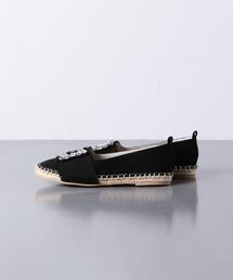 A*M様 美品！ ユナイテッドアローズ ビジュー エスパドリーユ スリッポン 3 A*M様 美品！ ユナイテッドアローズ ビジュー エスパドリーユ