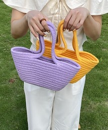 Opinion korean town | Fabric mini tote bag(ハンドバッグ)