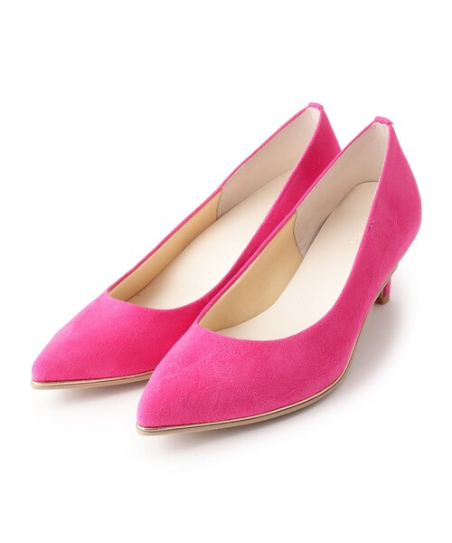 DRESKIP（ドレスキップ）の「◆【撥水】ゴールドライン5cmパンプス【靴のまち神戸で作りました】（パンプス・レディース・ブラック/マスタード/サンドベージュ/ピンク系/ライトブルー/グリーン系5/ピンク系1・25/30/35/40/45/50）」の6枚目の写真