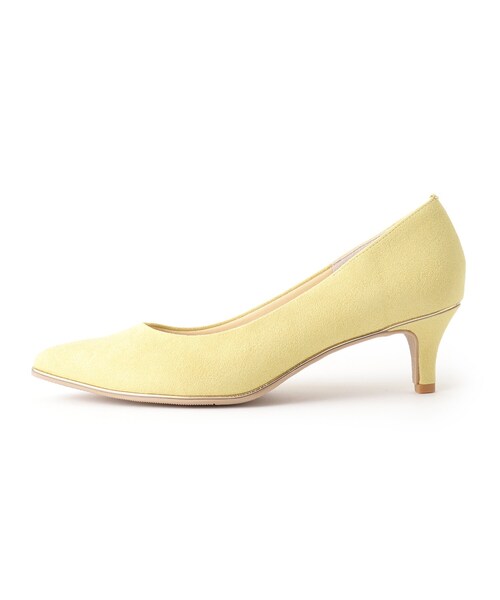 DRESKIP（ドレスキップ）の「◆【撥水】ゴールドライン5cmパンプス【靴のまち神戸で作りました】（パンプス・レディース・ブラック/マスタード/サンドベージュ/ピンク系/ライトブルー/グリーン系5/ピンク系1・25/30/35/40/45/50）」の10枚目の写真