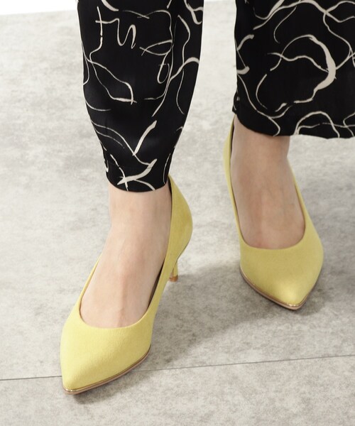 DRESKIP（ドレスキップ）の「◆【撥水】ゴールドライン5cmパンプス【靴のまち神戸で作りました】（パンプス・レディース・ブラック/マスタード/サンドベージュ/ピンク系/ライトブルー/グリーン系5/ピンク系1・25/30/35/40/45/50）」の14枚目の写真