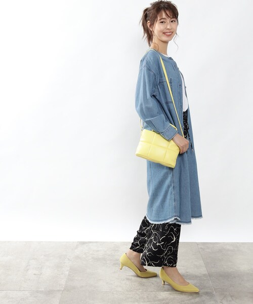 DRESKIP（ドレスキップ）の「◆【撥水】ゴールドライン5cmパンプス【靴のまち神戸で作りました】（パンプス・レディース・ブラック/マスタード/サンドベージュ/ピンク系/ライトブルー/グリーン系5/ピンク系1・25/30/35/40/45/50）」の16枚目の写真