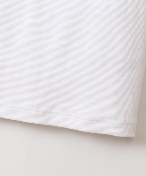 HANES（ヘインズ）の「【Hanes/ヘインズ】メンズ ビーフィー リブタンクトップ（タンクトップ・メンズ・ホワイト/ブラック/ネイビー/ヘザーグレー・MEDIUM/LARGE/X-LARGE）」の6枚目の写真