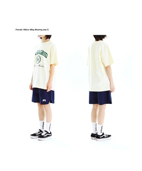 MAHAGRID（マハグリッド）の「『mahagrid/マハグリッド』AUTHENTIC LOGO TEE/オーセンティック カレッジロゴ Tシャツ 半袖 カットソー（Tシャツ/カットソー・メンズ・ホワイト/ブラック/ネイビー/アイボリー・M/L/S/XL）」の15枚目の写真