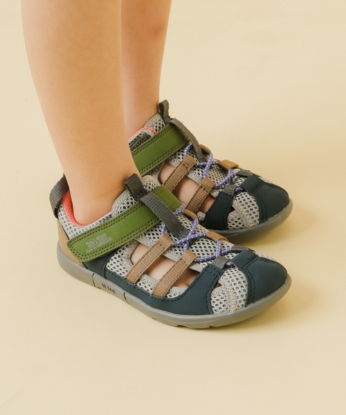 IFME(イフミー)の「【IFME(イフミー)】サンダル(KIDS)(サンダル・キッズ・ピンク/ブルー/シルバーグレー・17.0cm/18.0cm/19.0cm/20.0cm)」の1枚目の写真