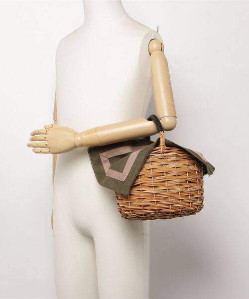【Flea Store Vegetal】かごバッグ/Forest/ Flea Store Vegetal（フリーストアベジタル）の「【Flea Store