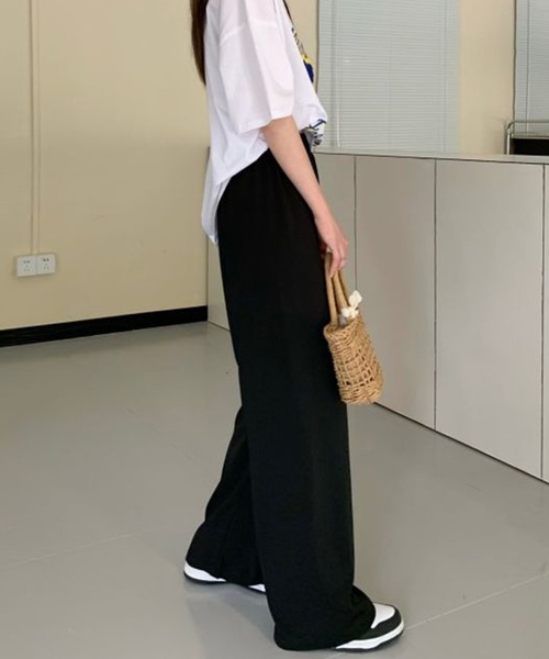 VIBGYOR(ヴィブジョー)の「【leune】カラースラックス(スラックス・レディース・ブラック/ブルー/ワイン・FREE)」の4枚目の写真