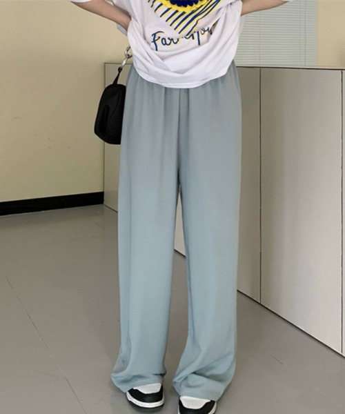 VIBGYOR(ヴィブジョー)の「【leune】カラースラックス(スラックス・レディース・ブラック/ブルー/ワイン・FREE)」の5枚目の写真