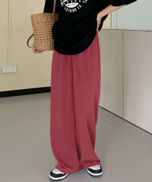 VIBGYOR(ヴィブジョー)の「【leune】カラースラックス(スラックス・レディース・ブラック/ブルー/ワイン・FREE)」の6枚目の写真