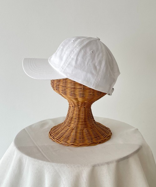 CANAL JEAN(キャナルジーン)の「smileyranna ロゴCAP vol.3(キャップ・レディース・ホワイト/ブルー・ONE SIZE)」の9枚目の写真