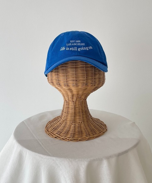 CANAL JEAN(キャナルジーン)の「smileyranna ロゴCAP vol.3(キャップ・レディース・ホワイト/ブルー・ONE SIZE)」の11枚目の写真