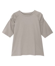 Steady 8月号掲載アイテム　汗ジミ防止シャーリングデザインTシャツ