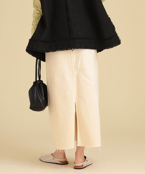 Ray BEAMS（レイビームス）の「RED CARD TOKYO × Ray BEAMS / 別注 Maddie スカート（スカート・レディース・サックスブルー/ナチュラル・1/0）」の16枚目の写真