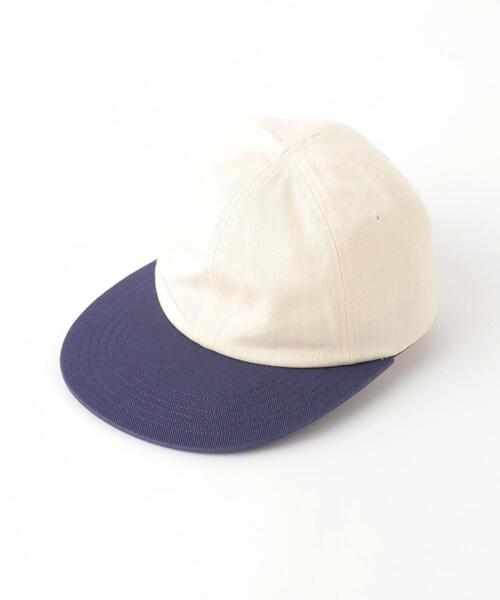 wonderland(ワンダーランド)の「<wonderland> 6PANEL CAP/キャップ(キャップ・メンズ・オフホワイト/ブラック/ライトブルー・FREE)」の2枚目の写真