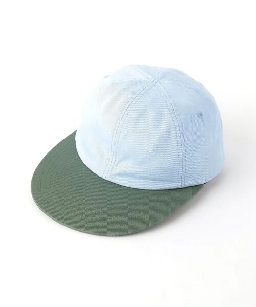 wonderland(ワンダーランド)の「<wonderland> 6PANEL CAP/キャップ(キャップ・メンズ・オフホワイト/ブラック/ライトブルー・FREE)」の1枚目の写真