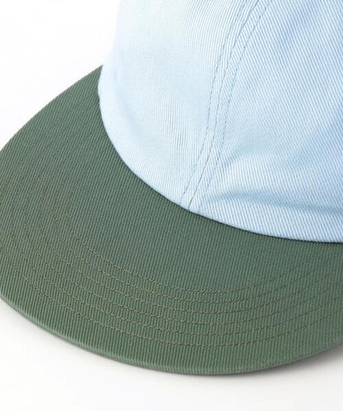 wonderland(ワンダーランド)の「<wonderland> 6PANEL CAP/キャップ(キャップ・メンズ・オフホワイト/ブラック/ライトブルー・FREE)」の6枚目の写真